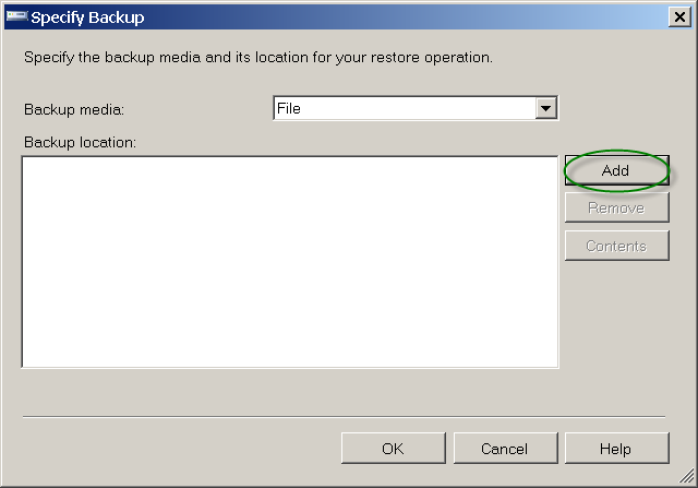 How to restore an MSSQL .bak database using Microsoft SQL Server 2008 Management Studio Express