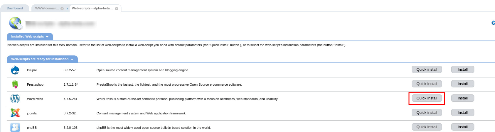 Install Wp In Isp