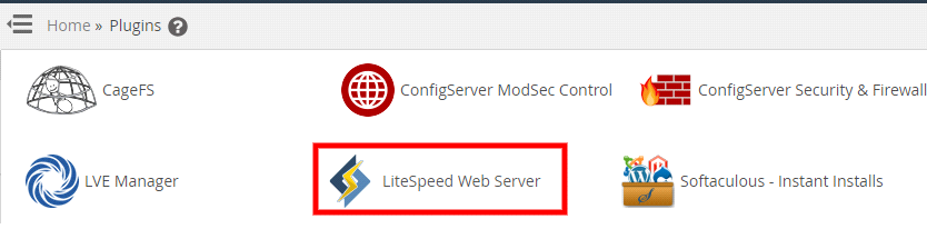Litespeed Cache