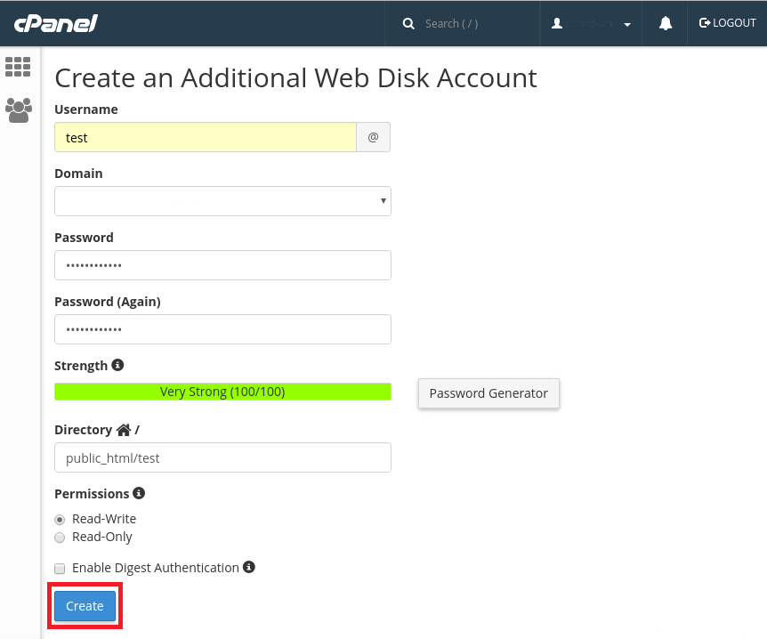 Webdisk In Cpanel