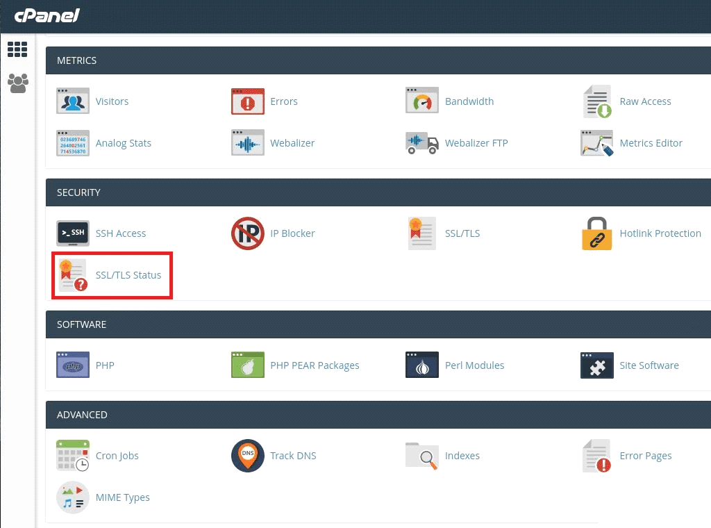 1588172566 Ssltls Status Feature In Cpanel