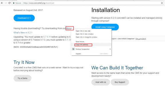 1588172585 How To Install Concrete5 Manually In Cpanel Server