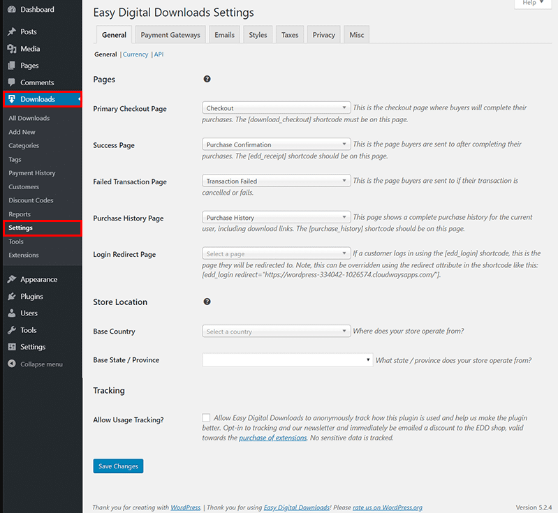 Easy Digital Download Plugin