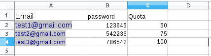 Importing Email Accounts Using A Csv Or Excel File In