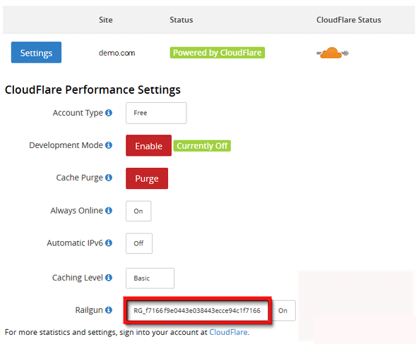 Setting Up Railgun On Cpanel