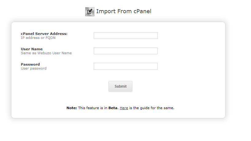 Formcpanel