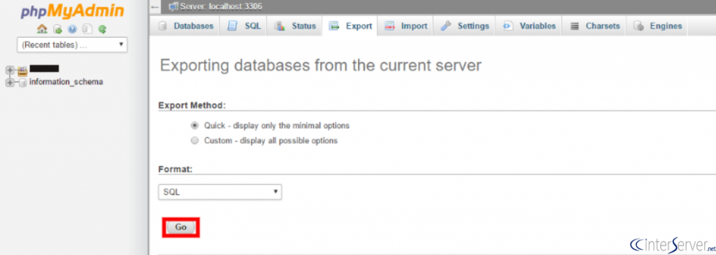 Backup Mysql