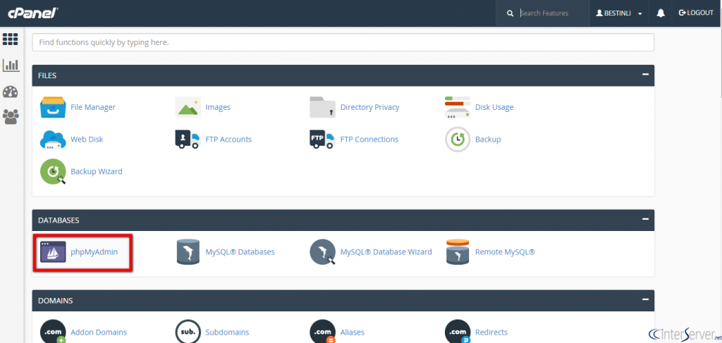 Mysql Query In Phpmyadmin