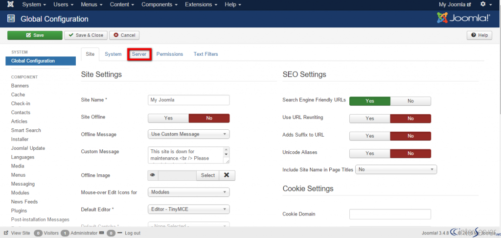 Ftp Settings In Joomla