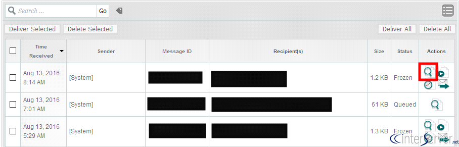 Exim Queue