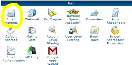 Email Accounts Interserver Tips