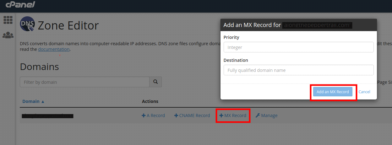 Configure email routing