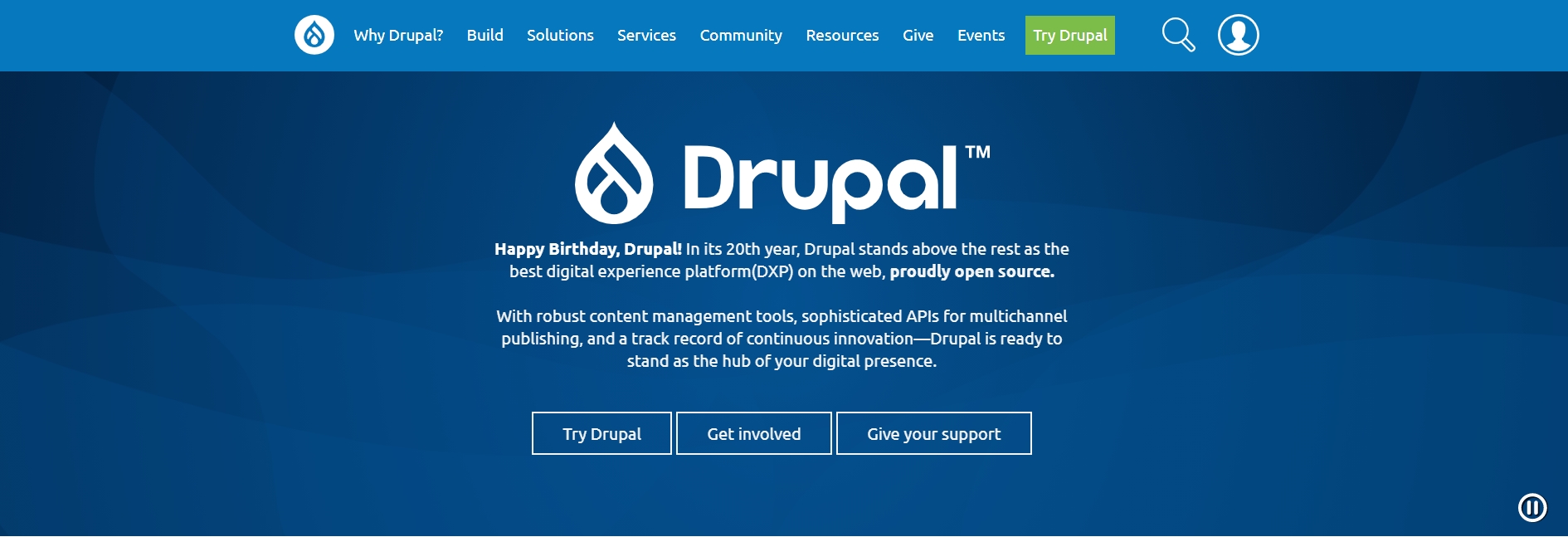 Drupal - Content management system