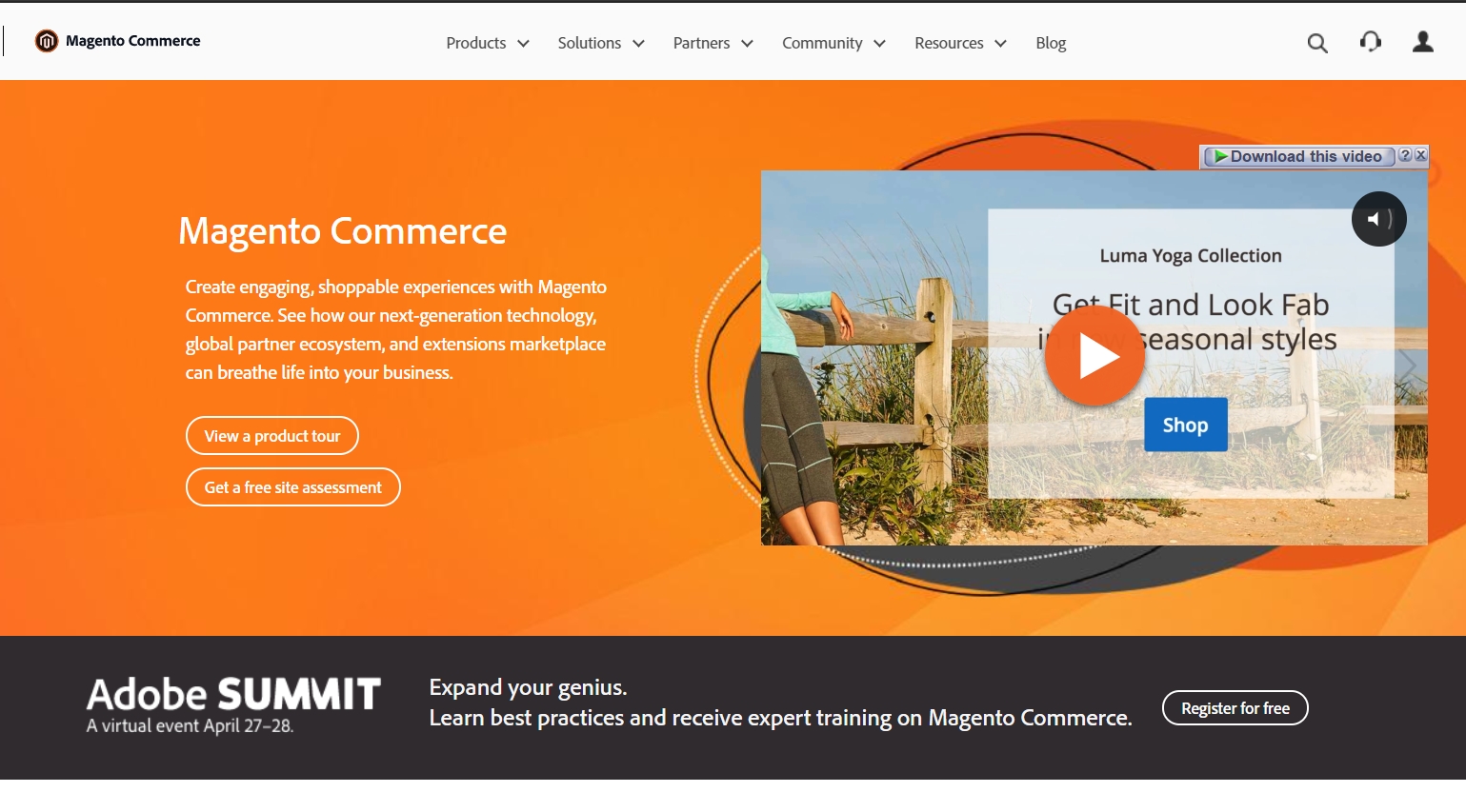 Magento - The best E-commerce software