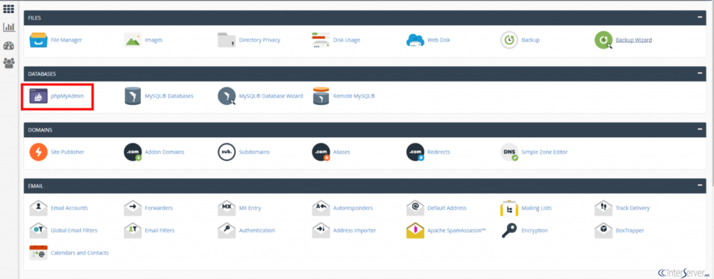 Backup MySQL