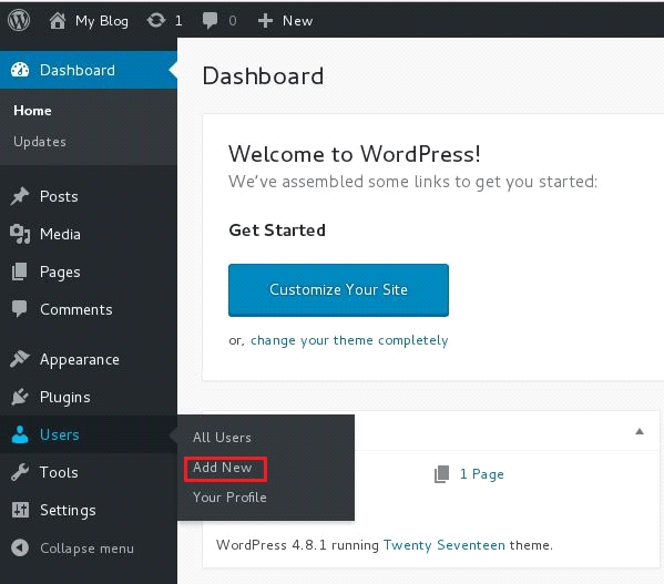 WordPress Admin