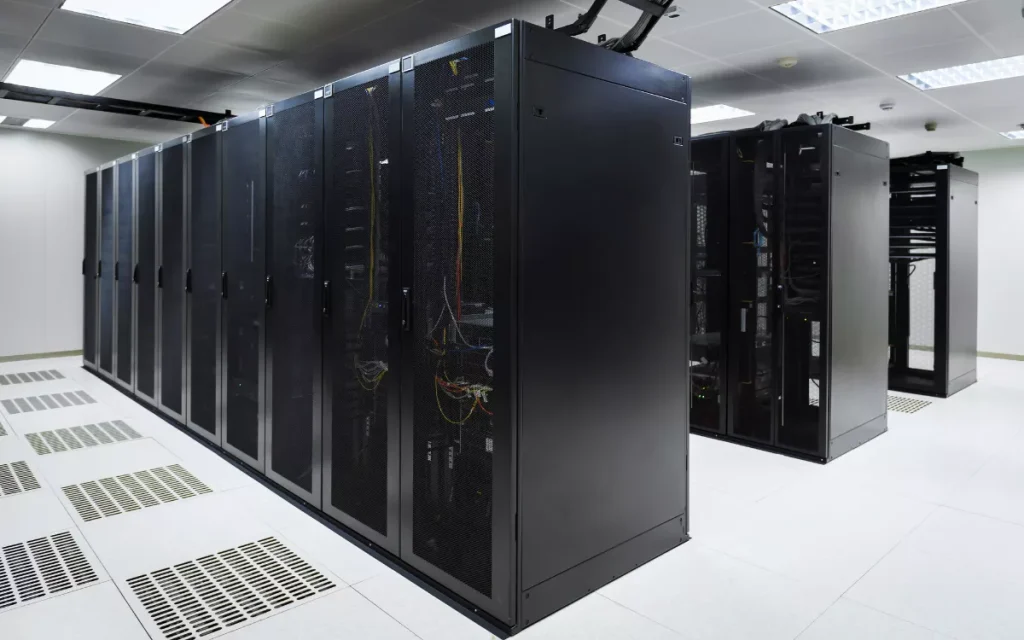 Web hosting data center infrastructure