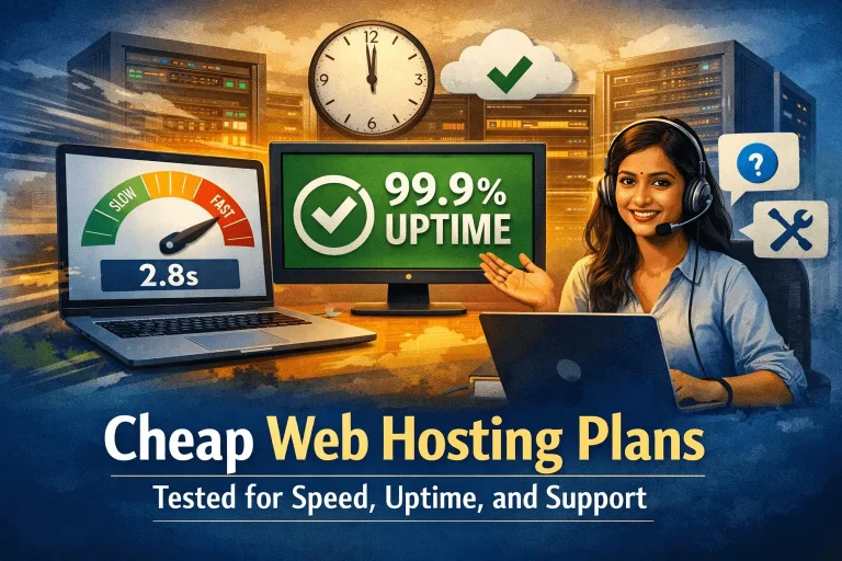 Cheap Web Hosting Plans: Speed, Uptime, and Support Tested