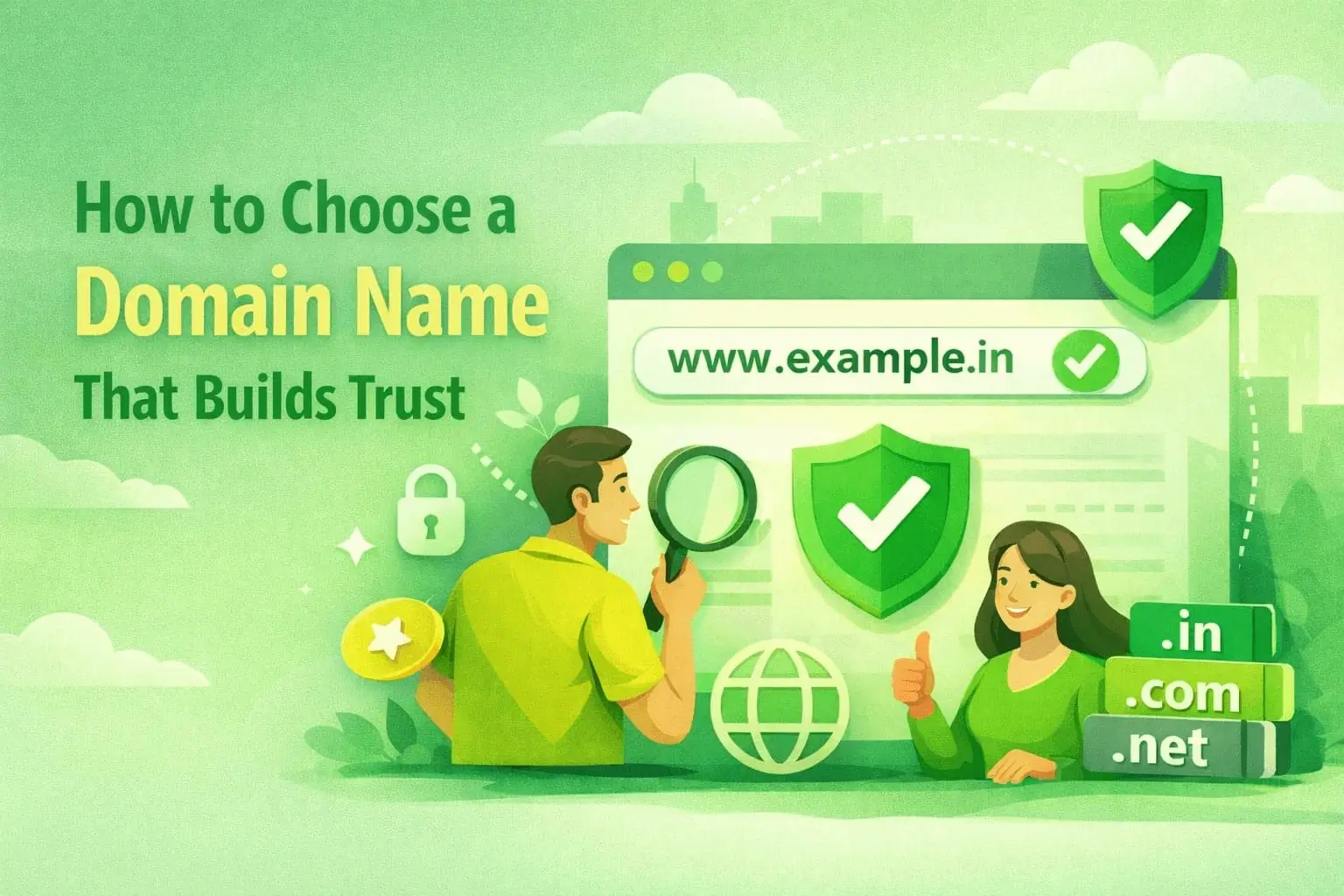 Choose a Domain Name That Builds Trust