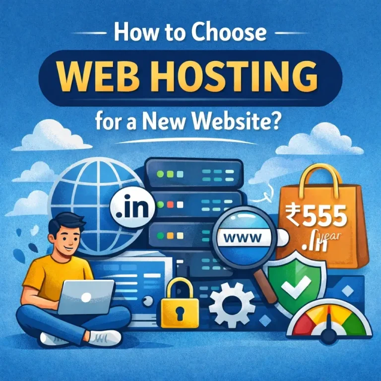 How to choose Web Hosting for a new website
