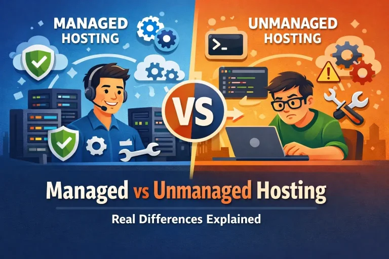 Managed vs Unmanaged Hosting: Real Differences Explained