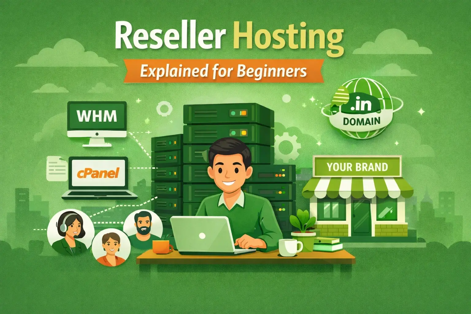 Reseller Hosting Explained for Beginners