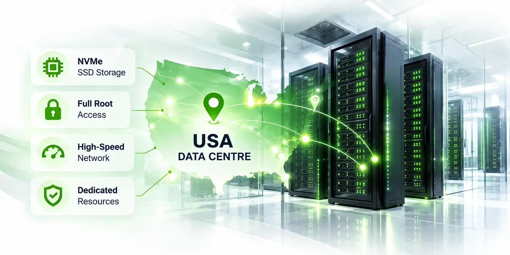 USA Unmanaged VPS Hosting